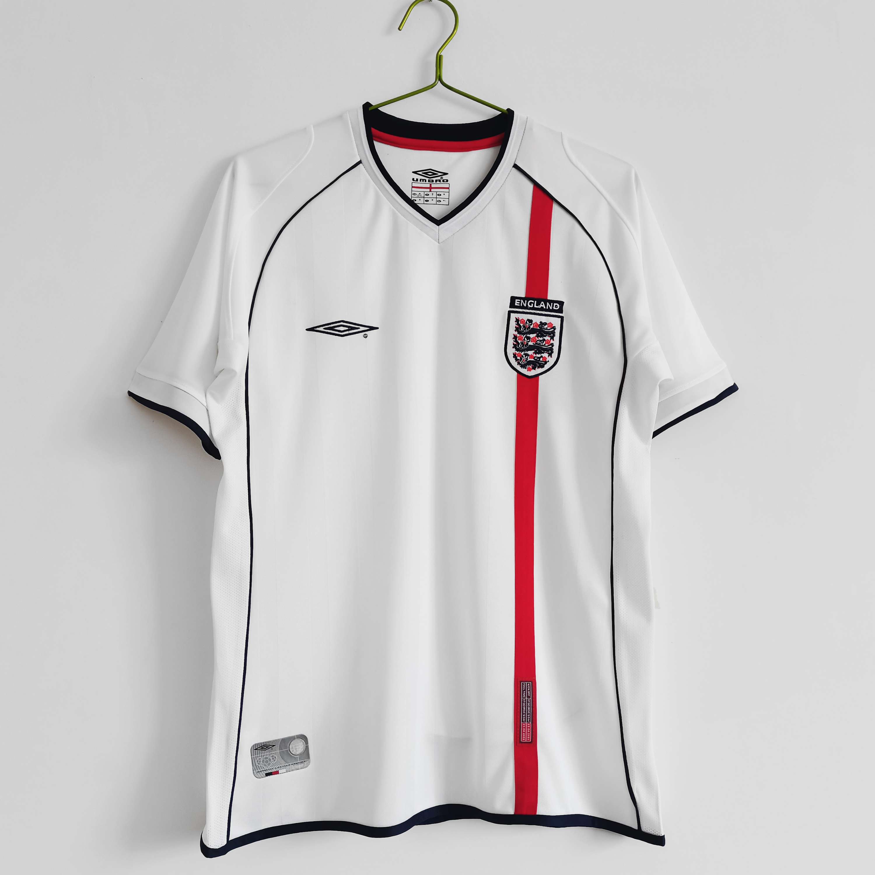 England 2002 Home Retro Shirt World Cup