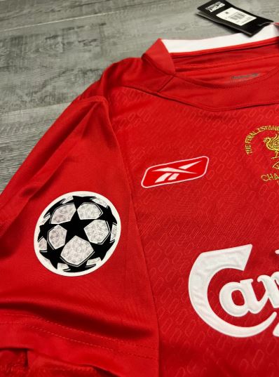 Liverpool 2004-2005 Home Retro Shirt Champions League Final