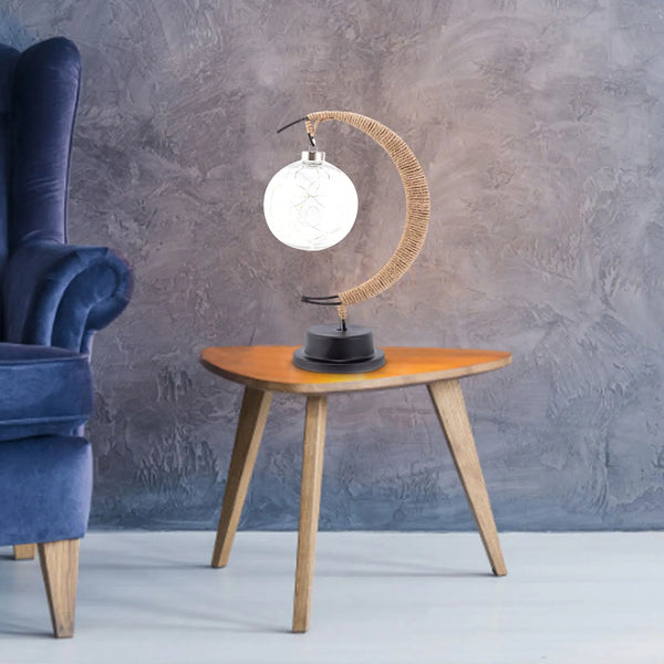 cozy warm glass moon lamp for dreamy ambience moontable