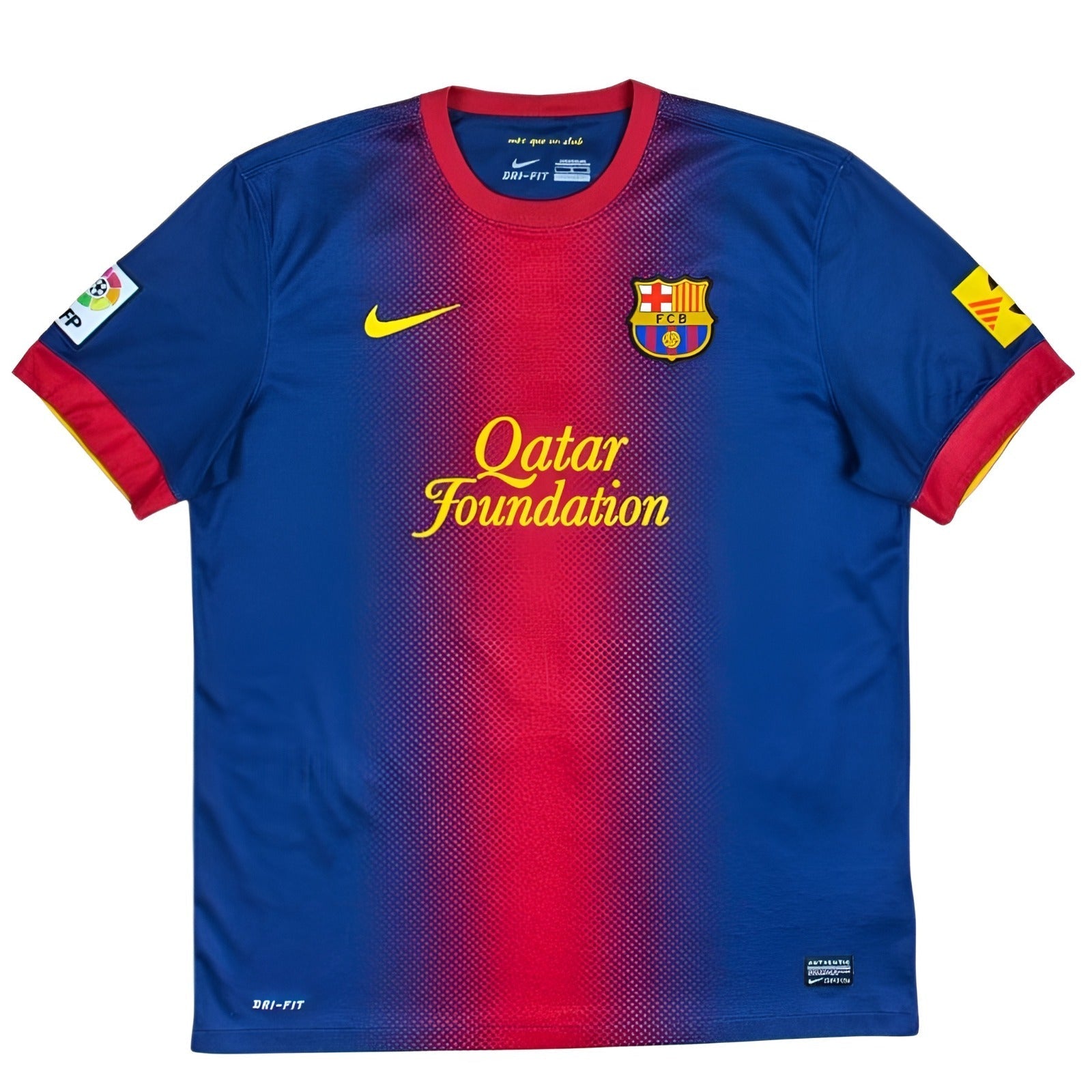 Barcelona 2012-2013 Home Retro Football Shirt