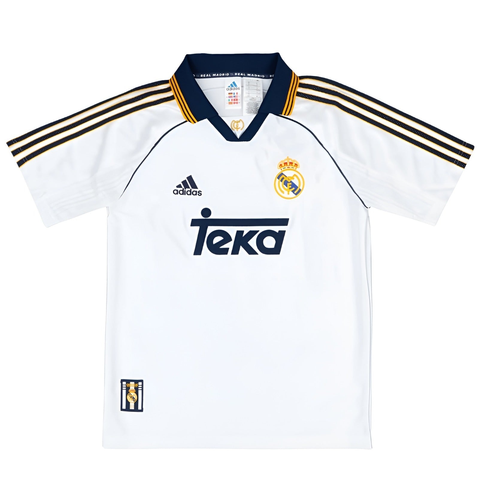 Real Madrid 1999-2000 Home Retro Football Shirt