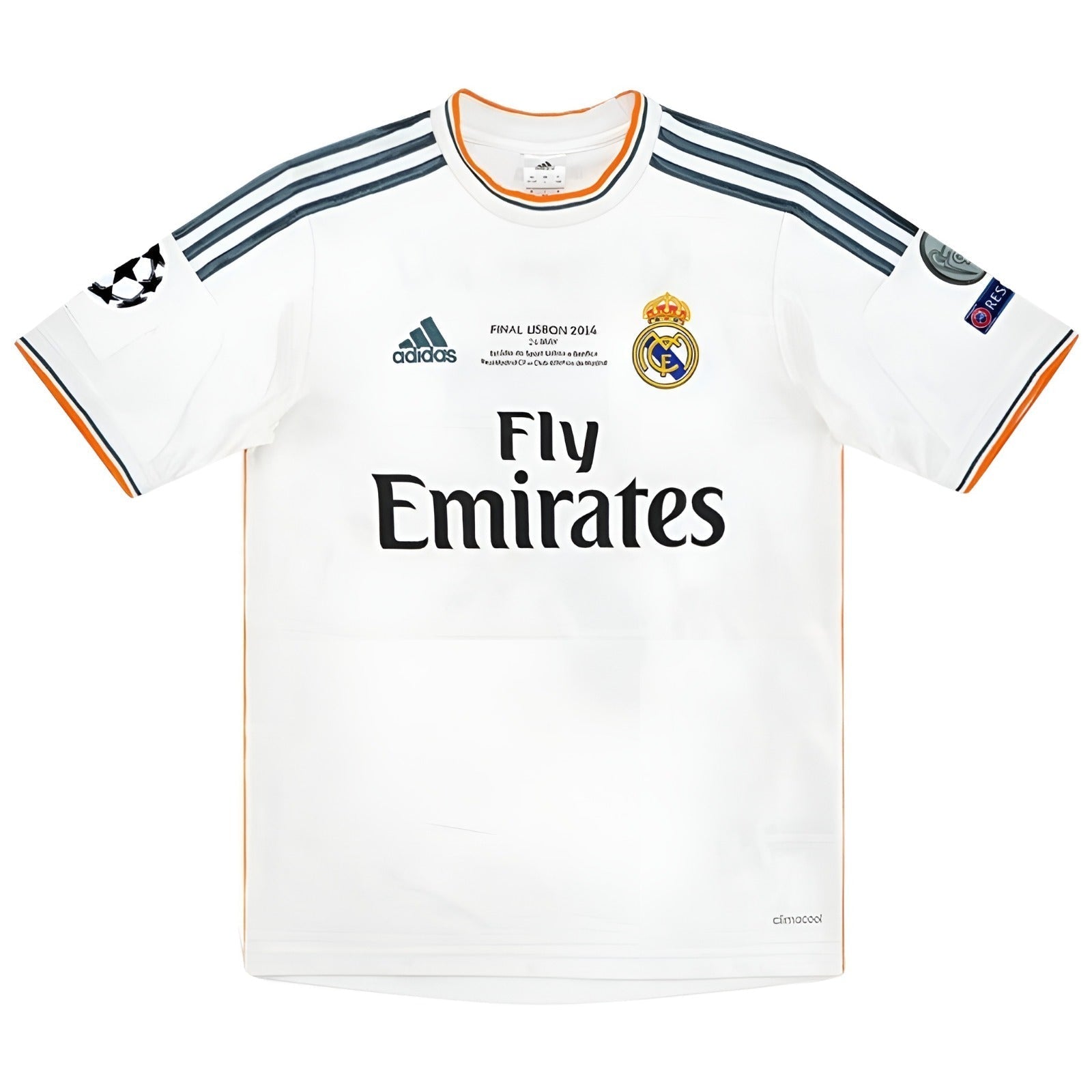 Real Madrid 2013-2014 Home Retro Football Shirt