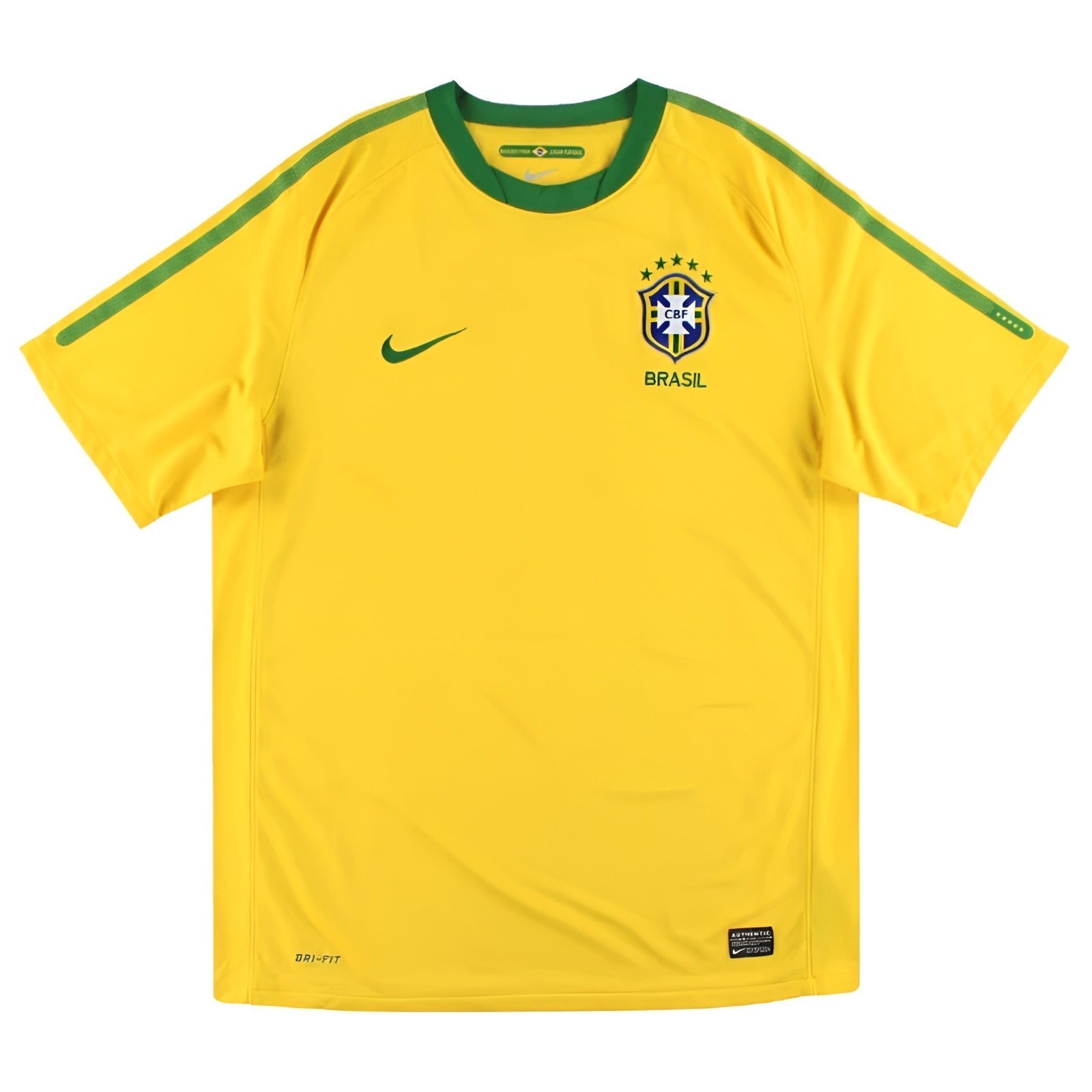 Brazil 2010 Home Retro Football Shirt