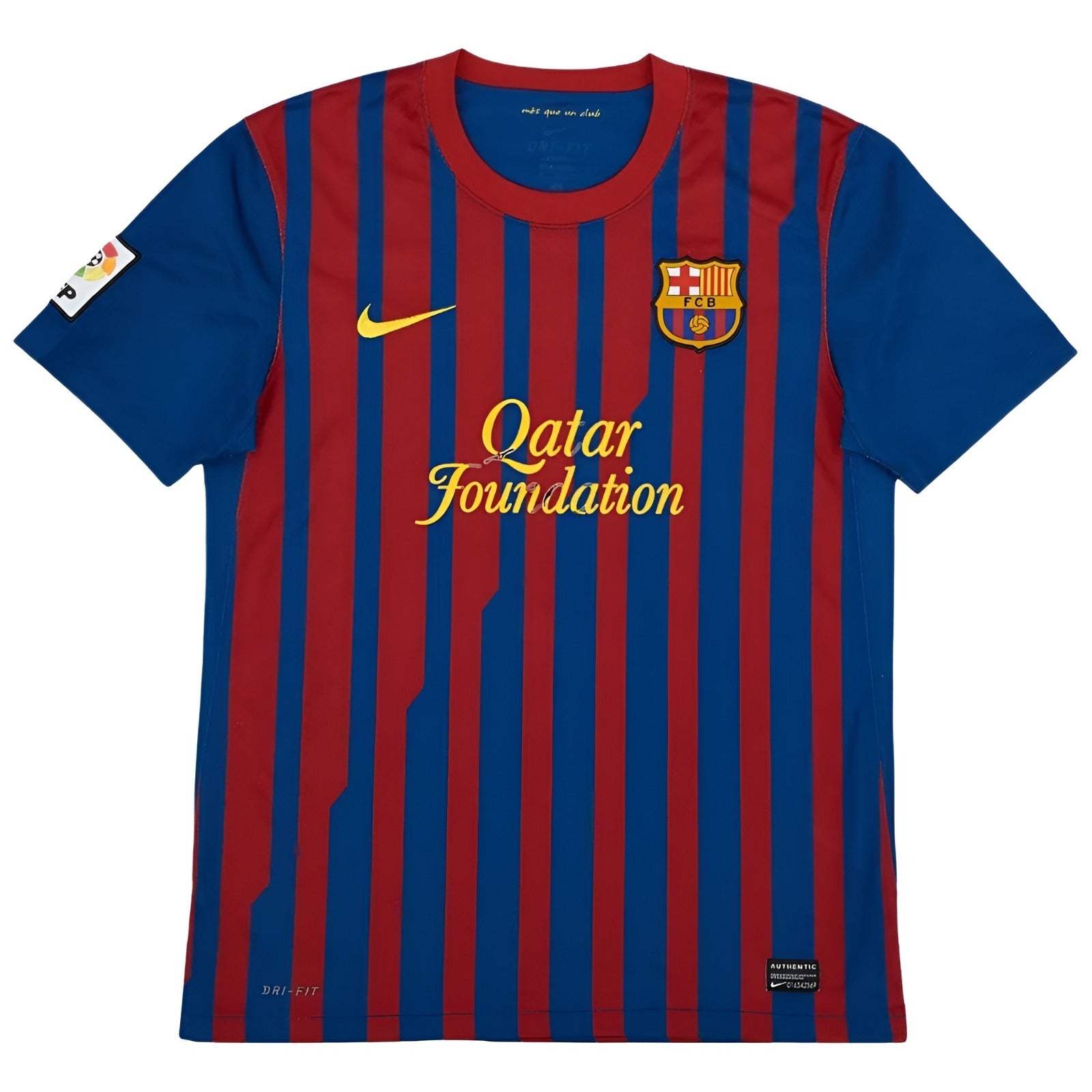 Barcelona 2011-2012 Home Retro Football Shirt