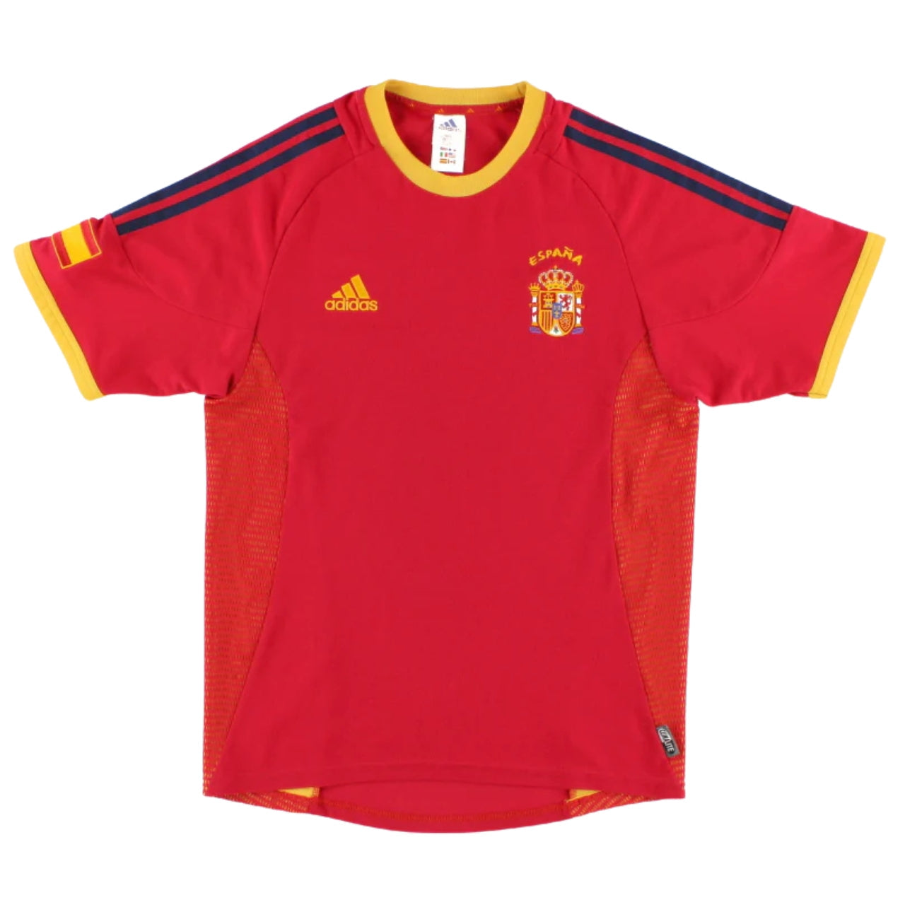 Spain 2002 Home Retro Football Shirt