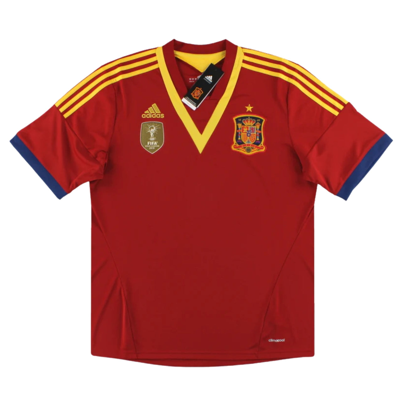 Spain 2012 Home Retro Football Shirt