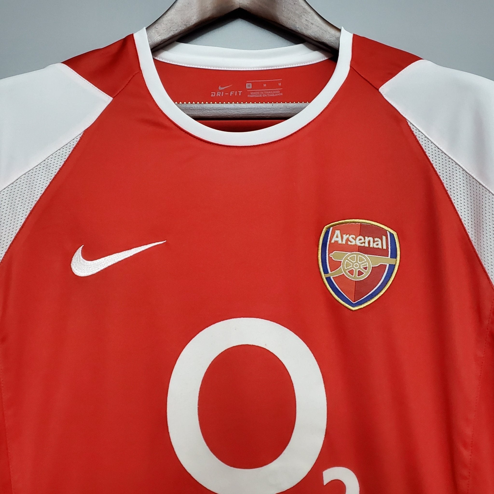 Arsenal 2002-2004 Home Retro Shirt O2