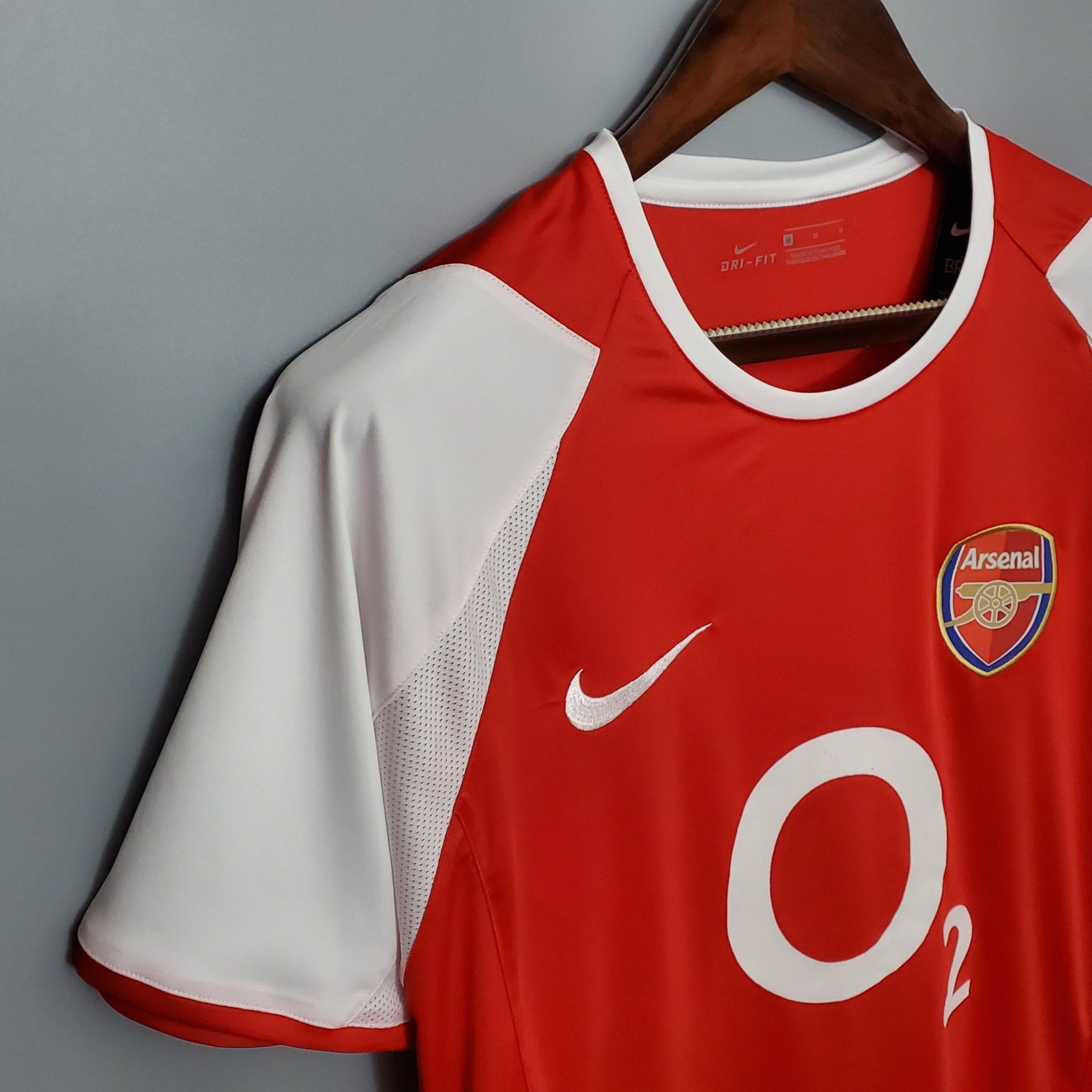 Arsenal 2002-2004 Home Retro Shirt O2