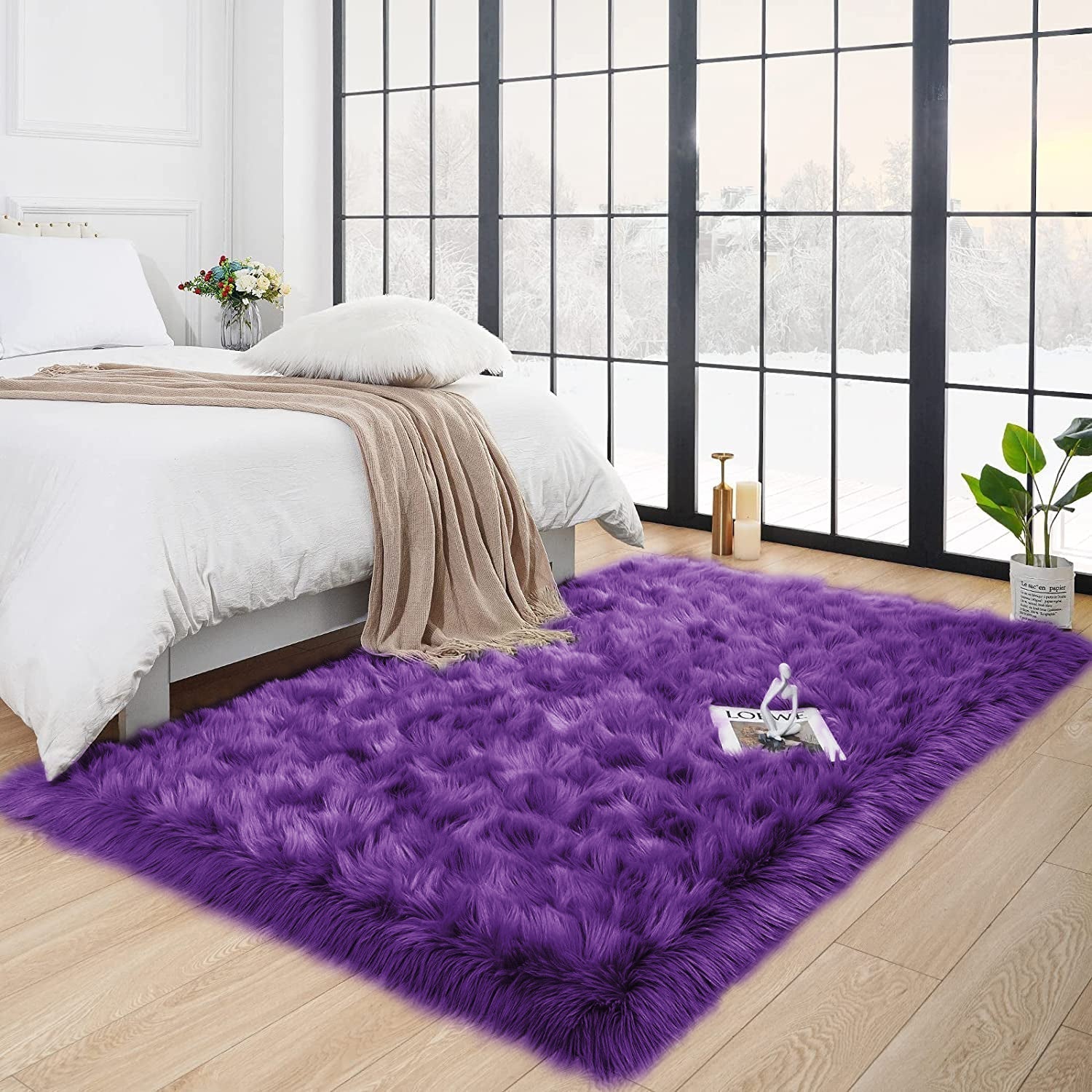 aesthetic cozy home rug soft stylish design for living room decor