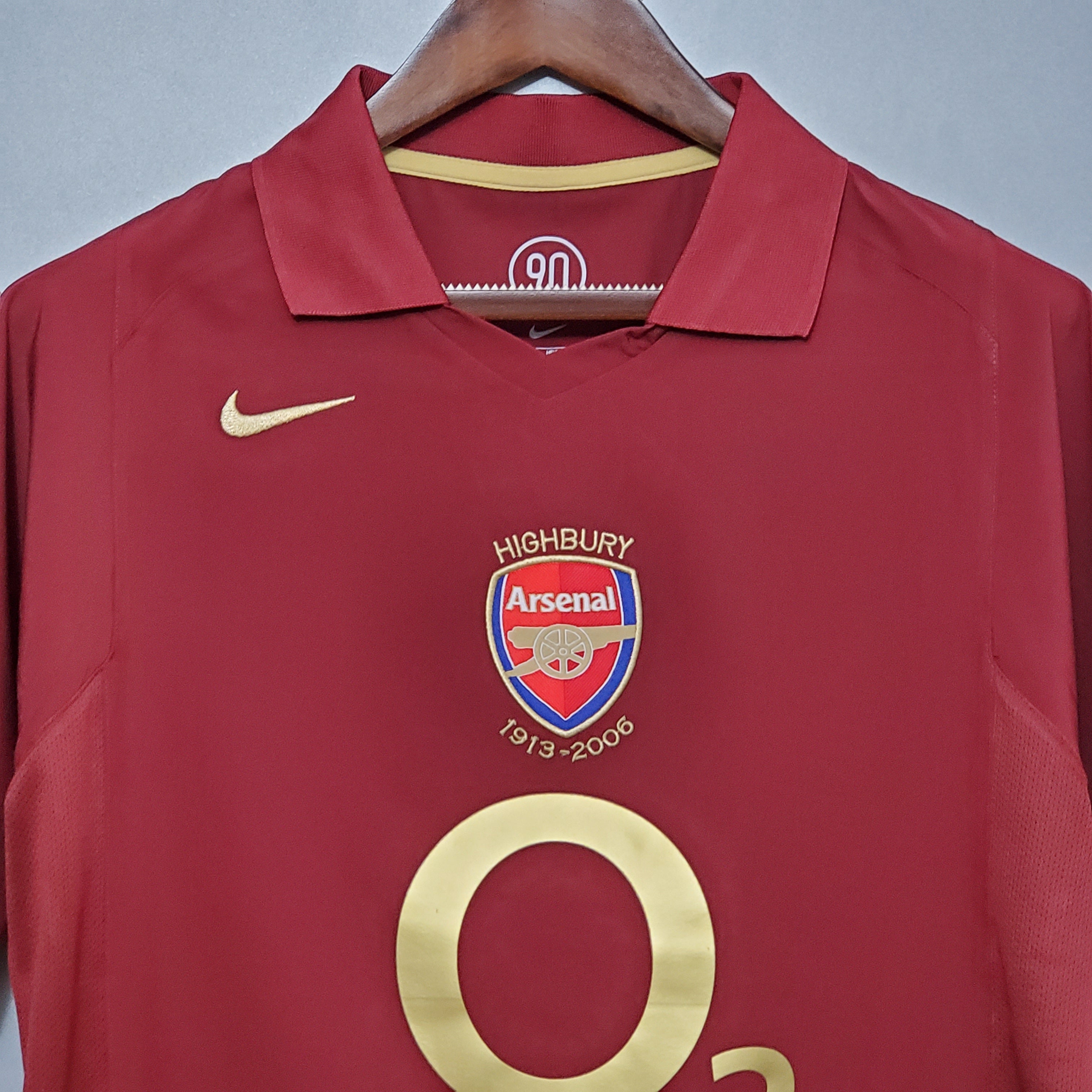 Arsenal 2005-2006 Retro Shirt O2