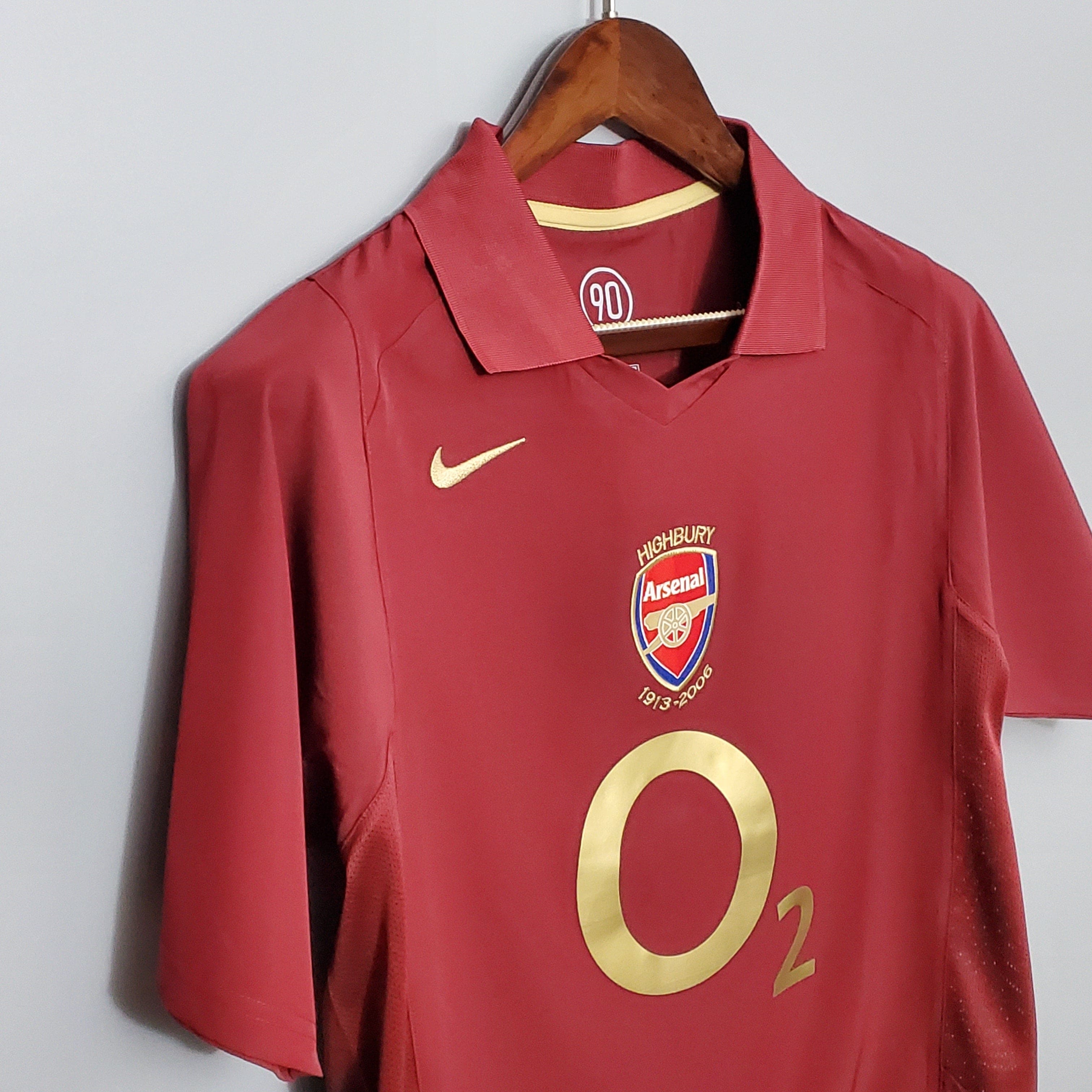 Arsenal 2005-2006 Retro Shirt O2