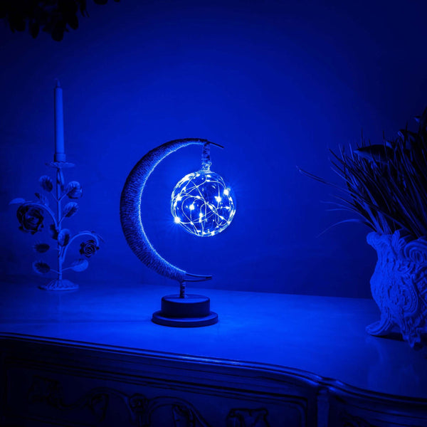 cozy warm glass moon lamp for dreamy ambience moontable