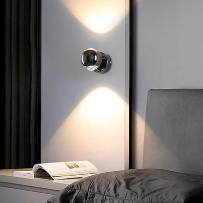 Sleek 180° Rotating Wall Lamp for Effortless Illumination - RotateWall