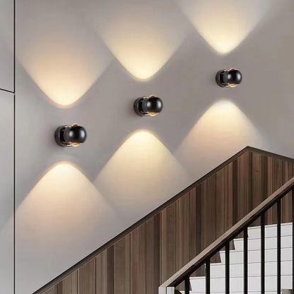 Sleek 180° Rotating Wall Lamp for Effortless Illumination - RotateWall