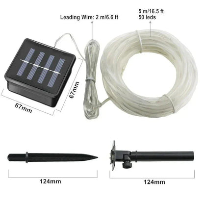 eco friendly solar led string lights solarlume