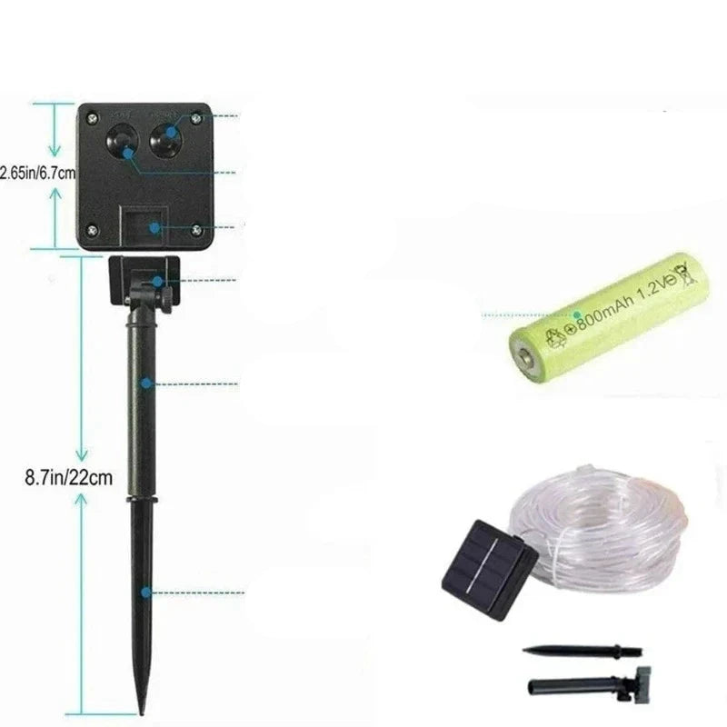 eco friendly solar led string lights solarlume