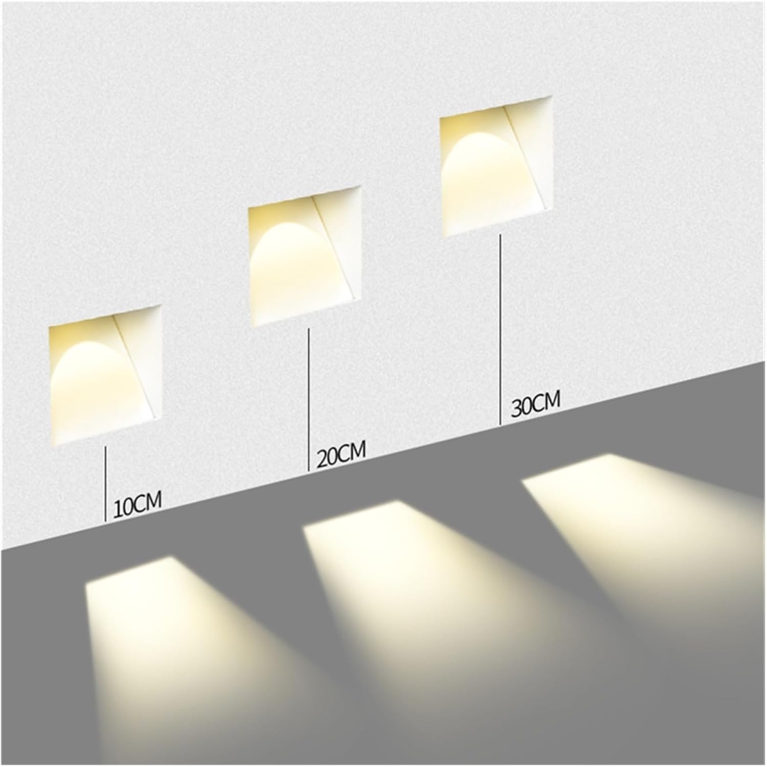 Modern Nordic Frameless Stairs LED Sensor Wall Light