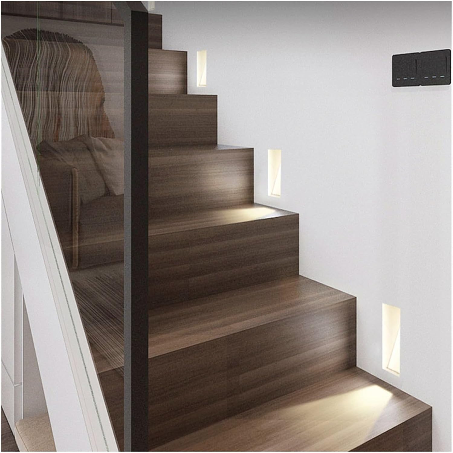 Modern Nordic Frameless Stairs LED Sensor Wall Light