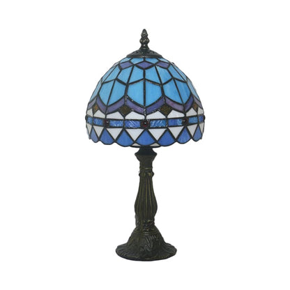 coloured glass table lamp glasstable