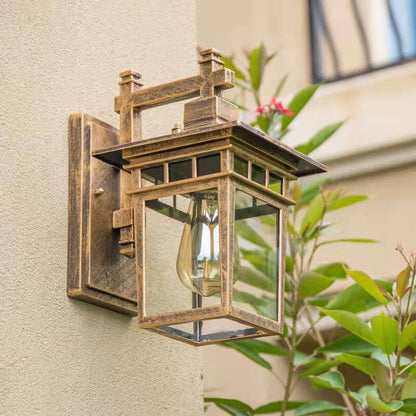 Outdoor Wall Lantern Light - Waterproof Aluminum - For Garden and Exterior Wall
