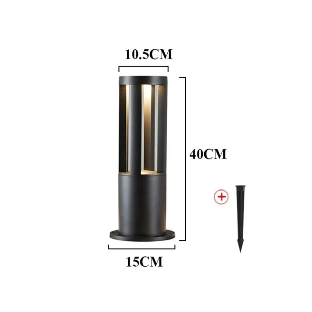elegant led garden lamp gardenlume
