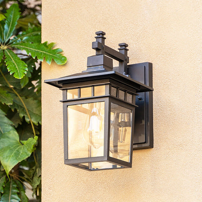 Outdoor Wall Lantern Light - Waterproof Aluminum - For Garden and Exterior Wall