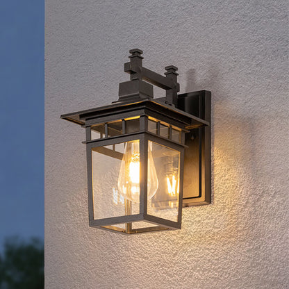 Outdoor Wall Lantern Light - Waterproof Aluminum - For Garden and Exterior Wall