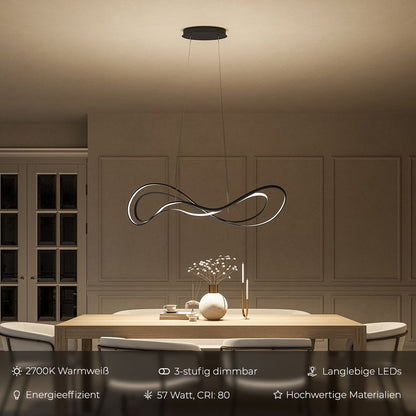 Sleek Dimmable LED Pendant Lamp for a Cozy Modern Home - DimDrop