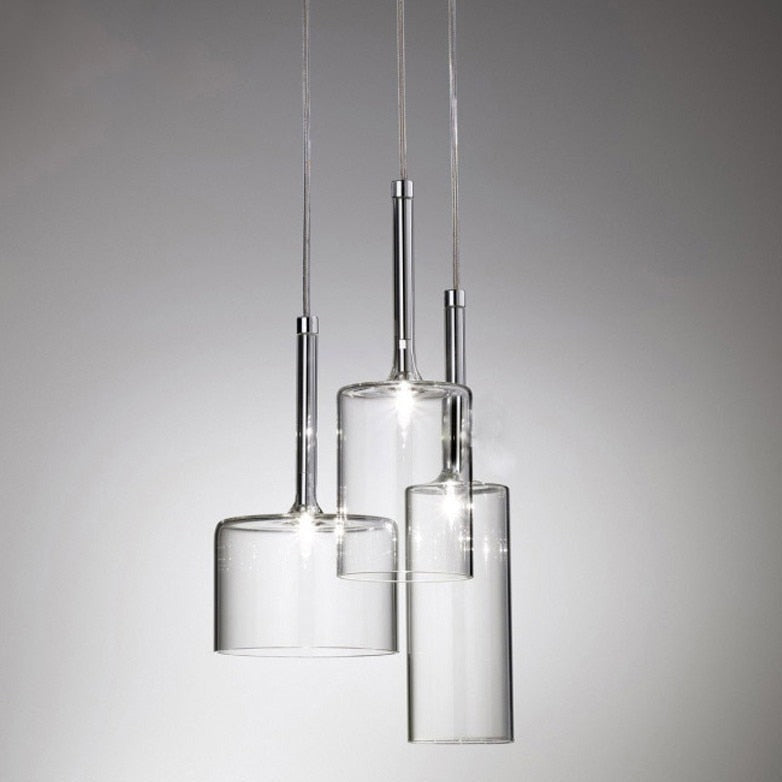 elegant glass pendant lights for dining spaces glassdrop