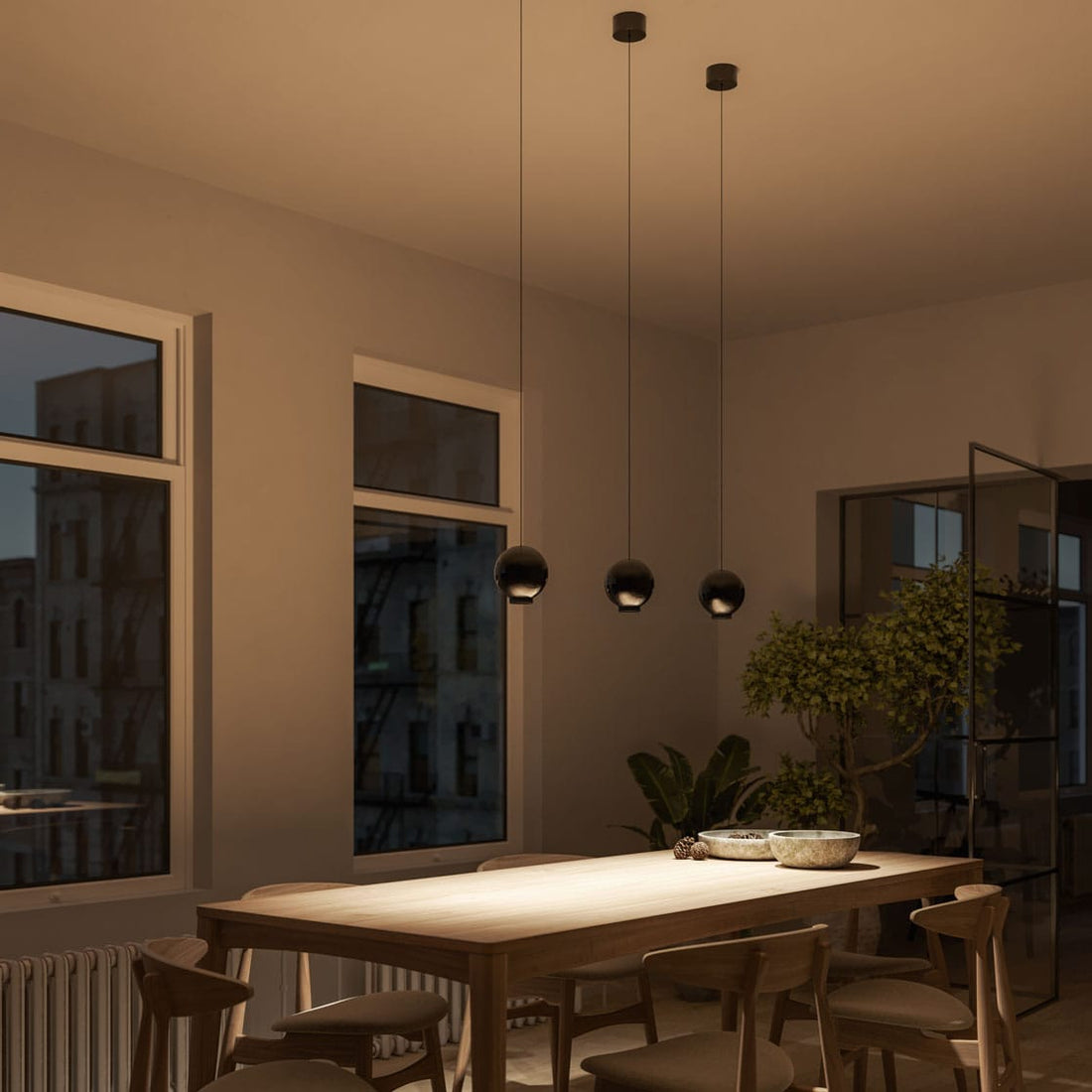 Modern Adjustable LED Hanging Lamp - AdjustLume