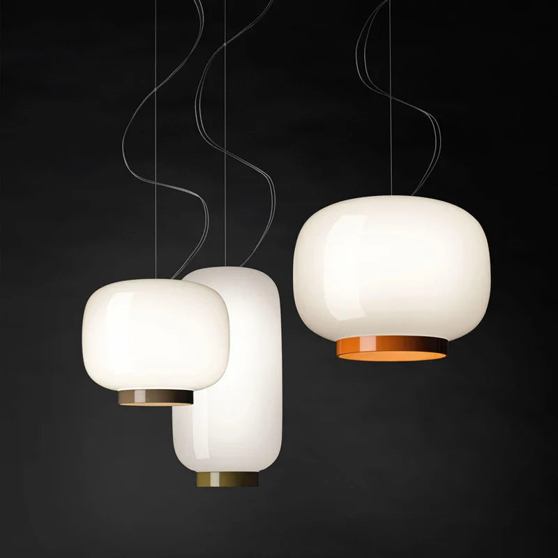 elegant glass hanging lamps for a radiant home glassdrop