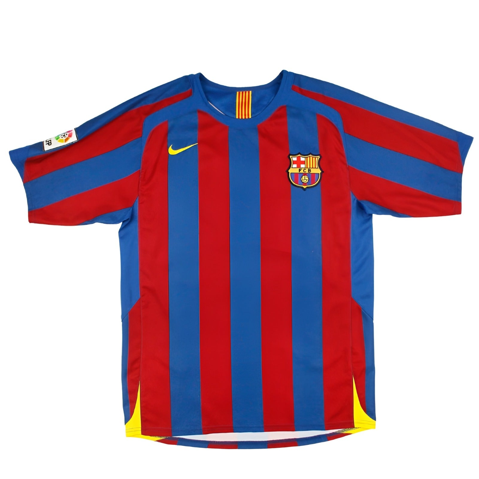 Barcelona 2005-2006 Home Retro Football Shirt