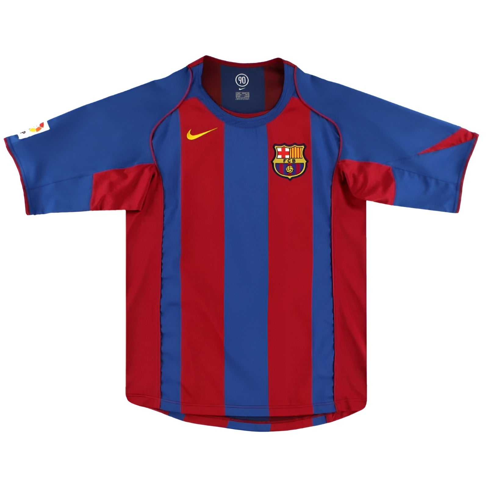 Barcelona 2004-2005 Home Retro Football Shirt
