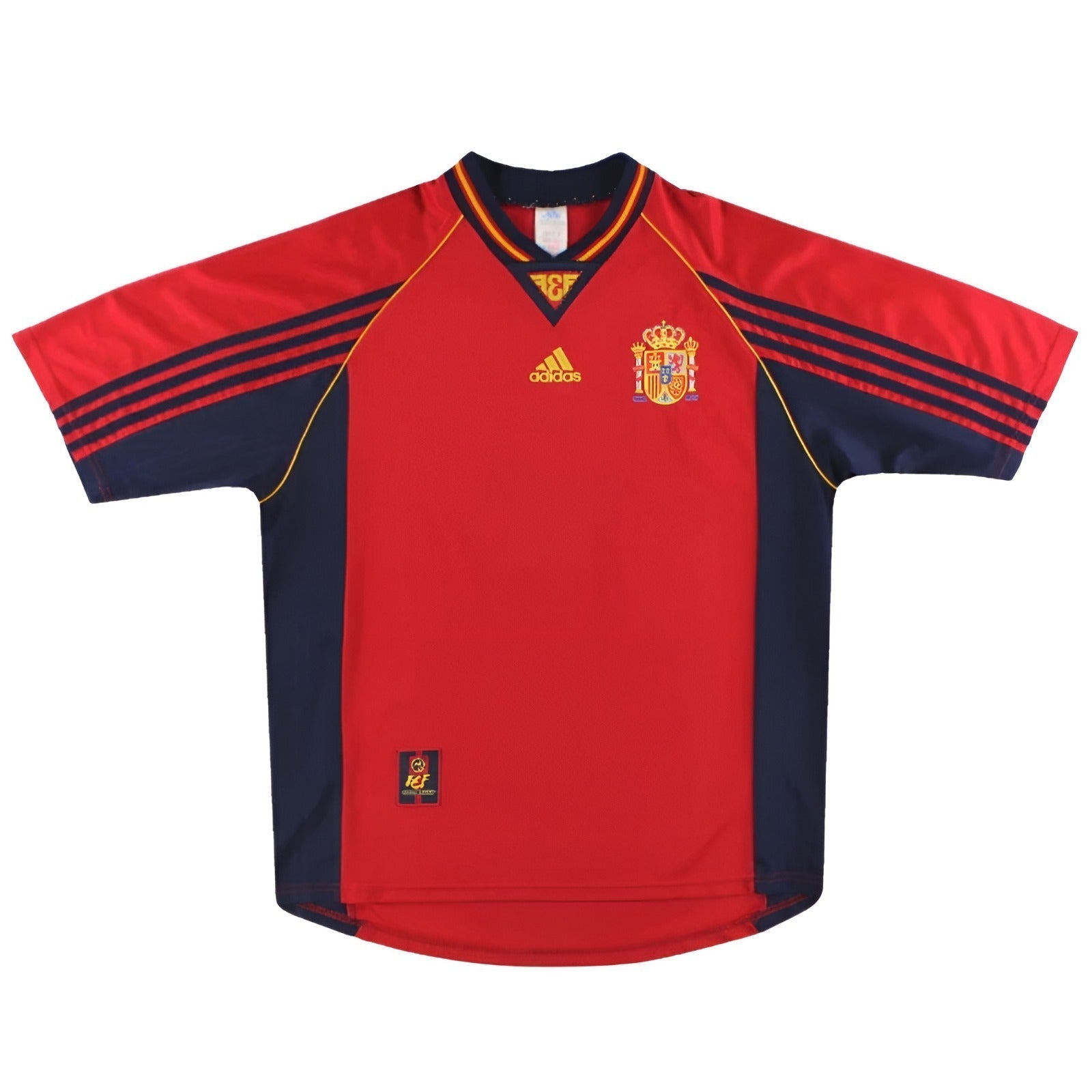 Spain 1998 Home Retro Football Shirt