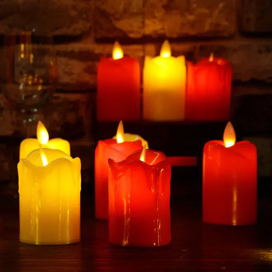 flameless led candles for birthdays home decor party celebrations