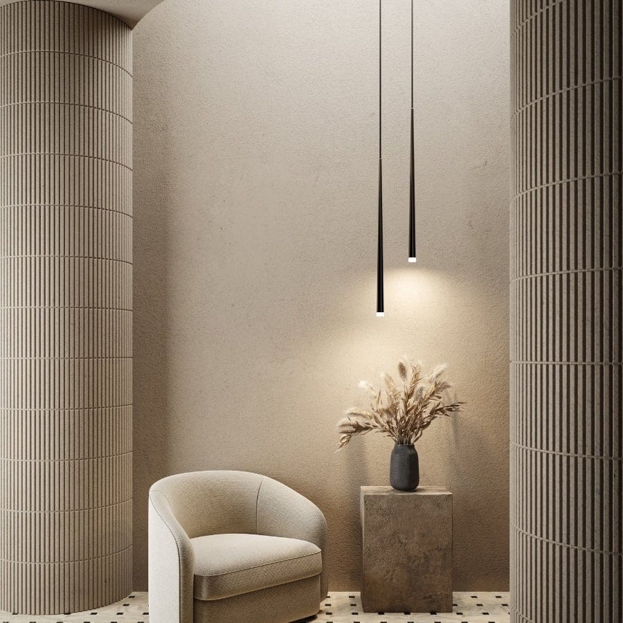 Sleek Adjustable LED Pendant for Modern Living - AdjustDrop