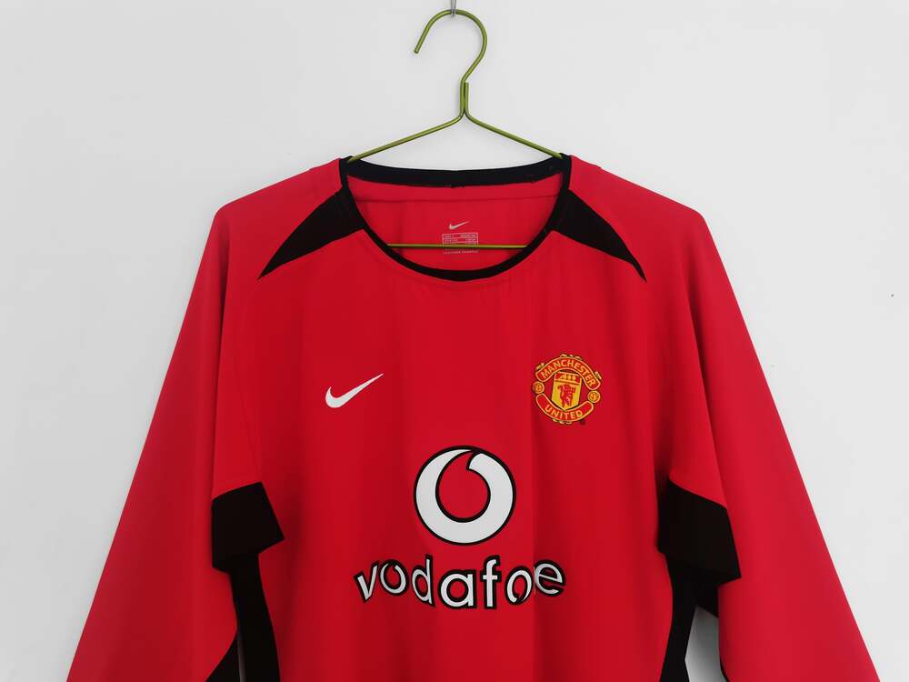Manchester United 2003-2004 Long-Sleeve Retro Shirt